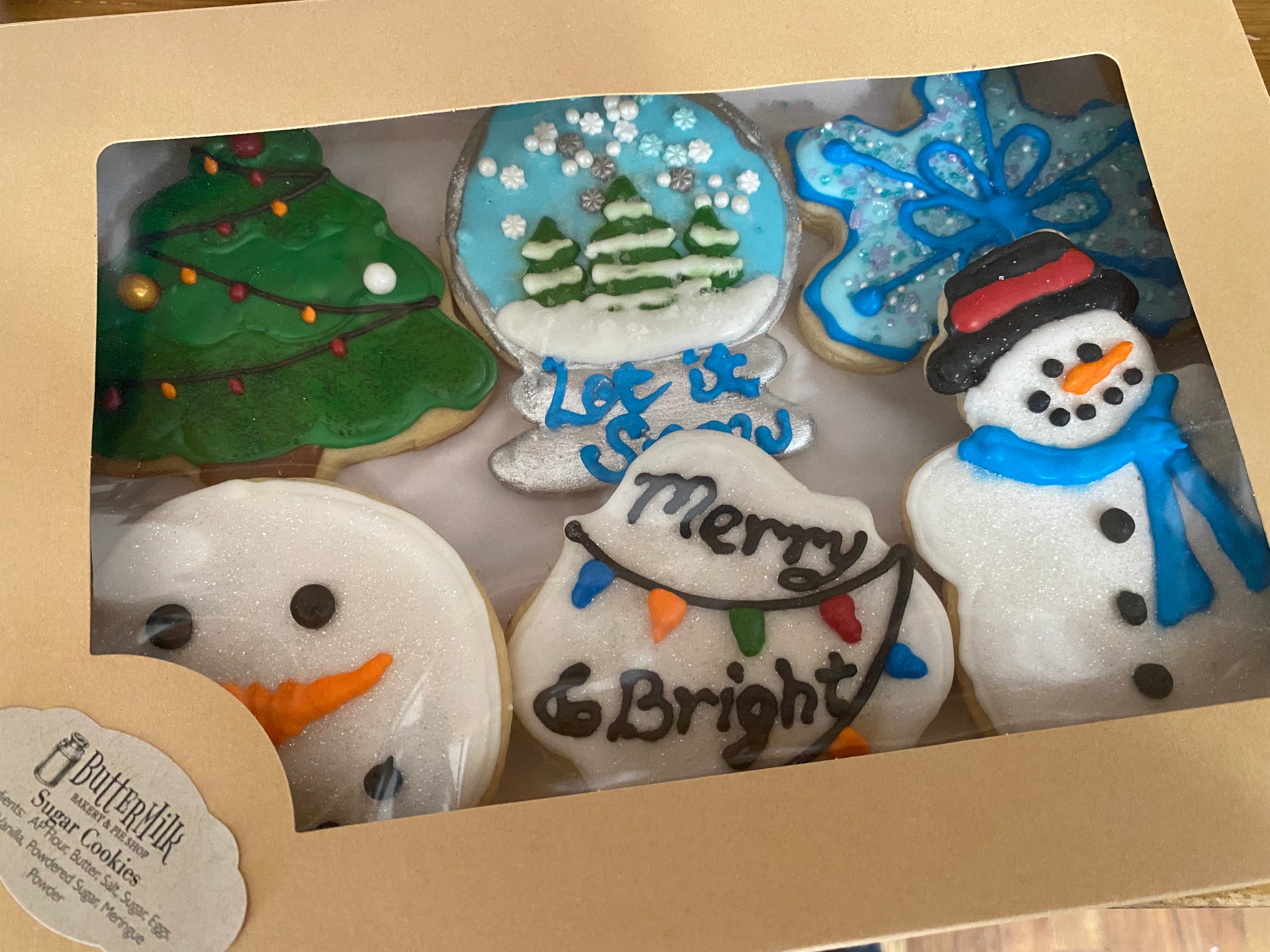 Holiday cookie set Buttermilk Bakery & Pie Shop