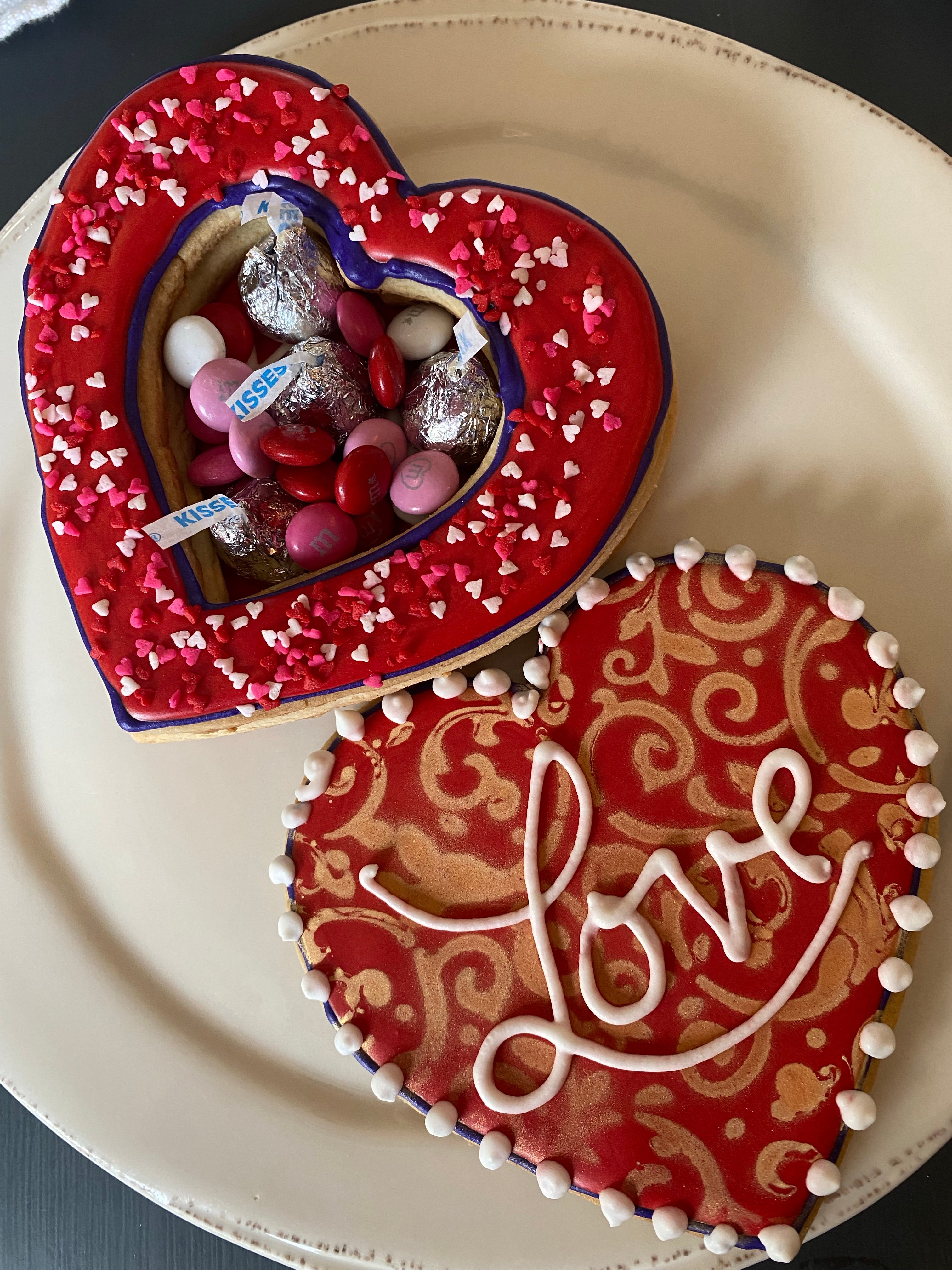 Valentine's Sugar Cookie Boxes Buttermilk Bakery & Pie Shop