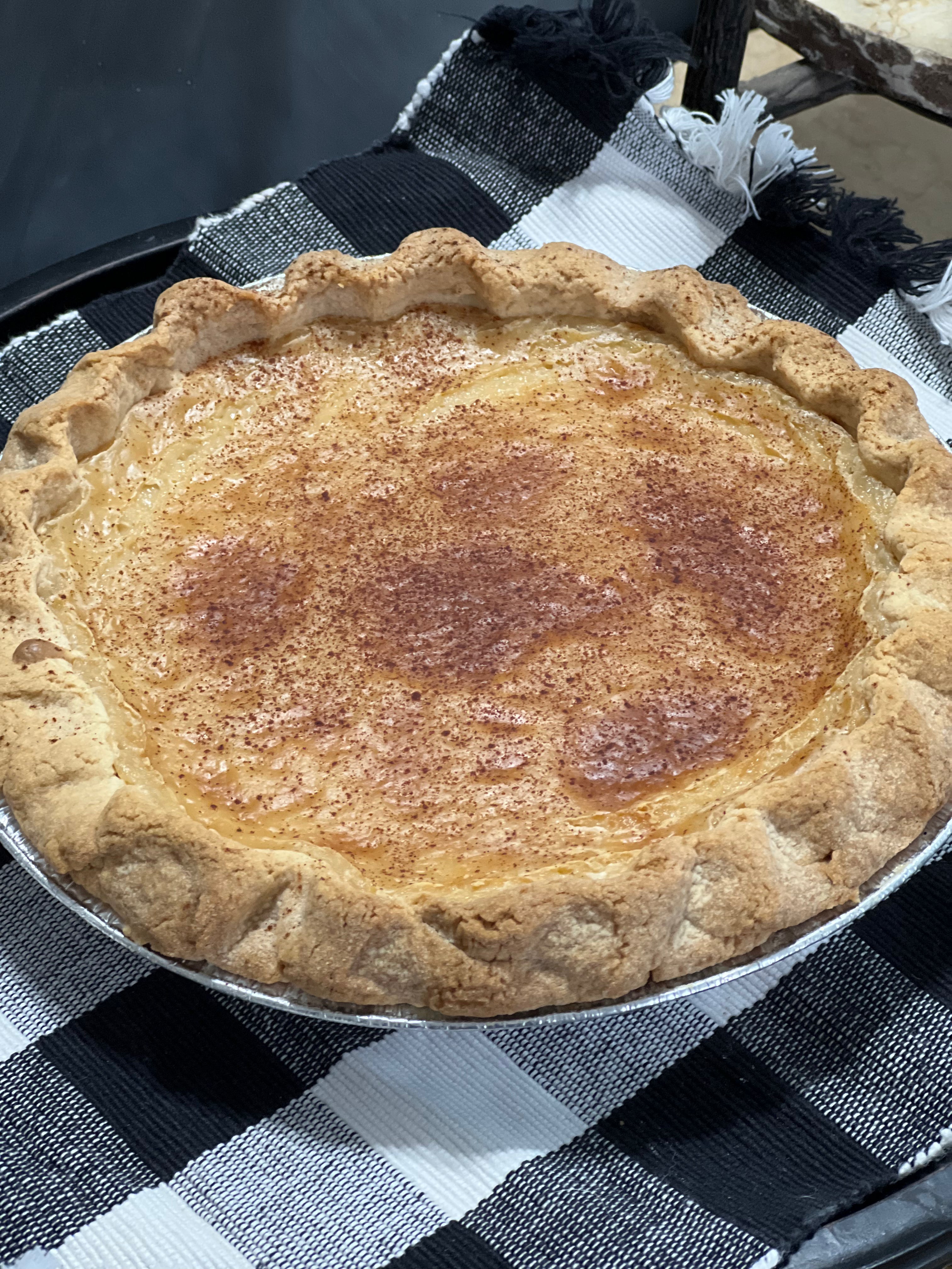 Sugar Cream Pie Buttermilk Bakery & Pie Shop