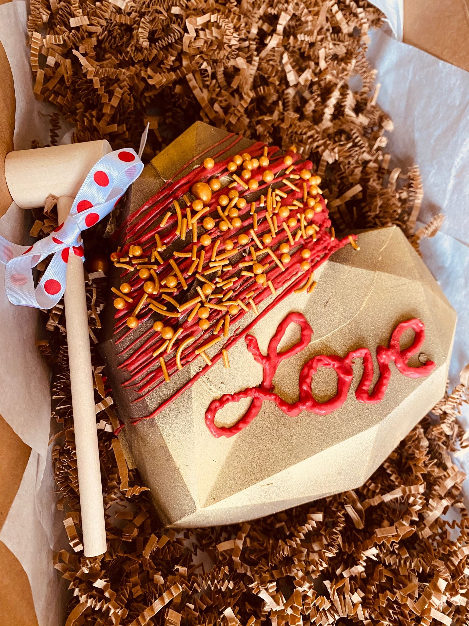 Valentine's Breakable Heart Buttermilk Bakery & Pie Shop