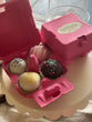 Easter egg carton cake balls