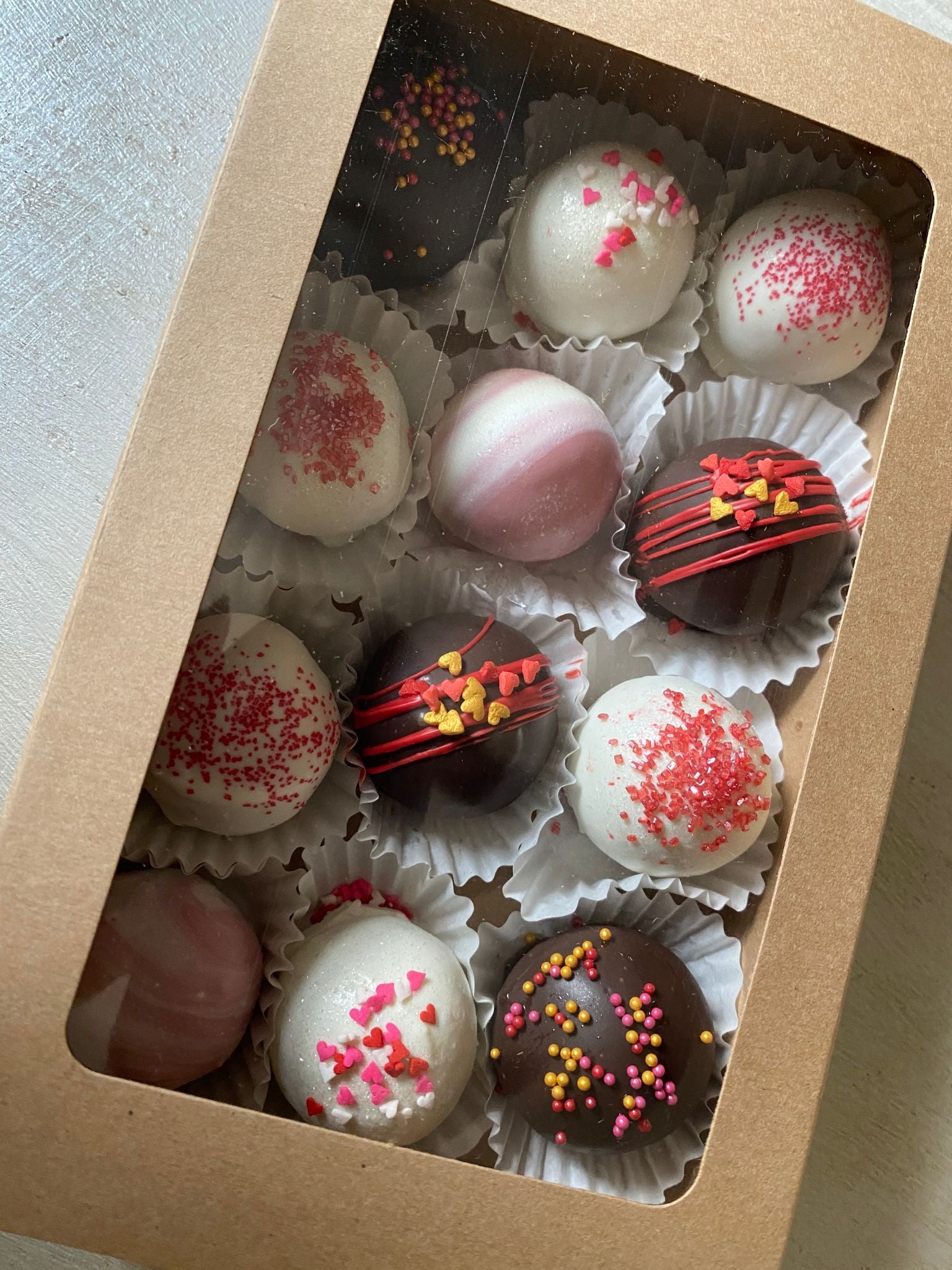 Valentine's Cake Balls Buttermilk Bakery & Pie Shop